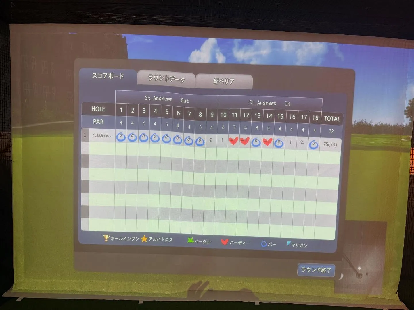 ラウンドモード