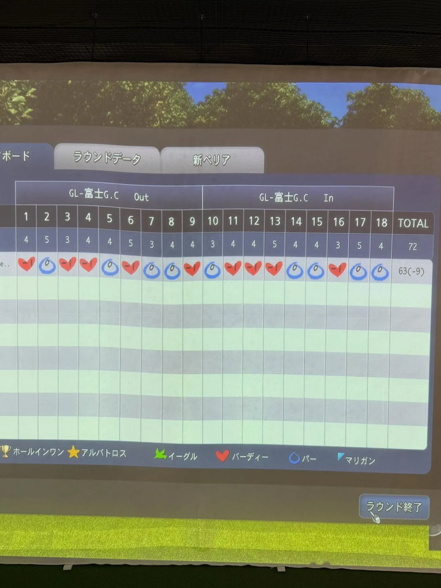 インドアゴルフ