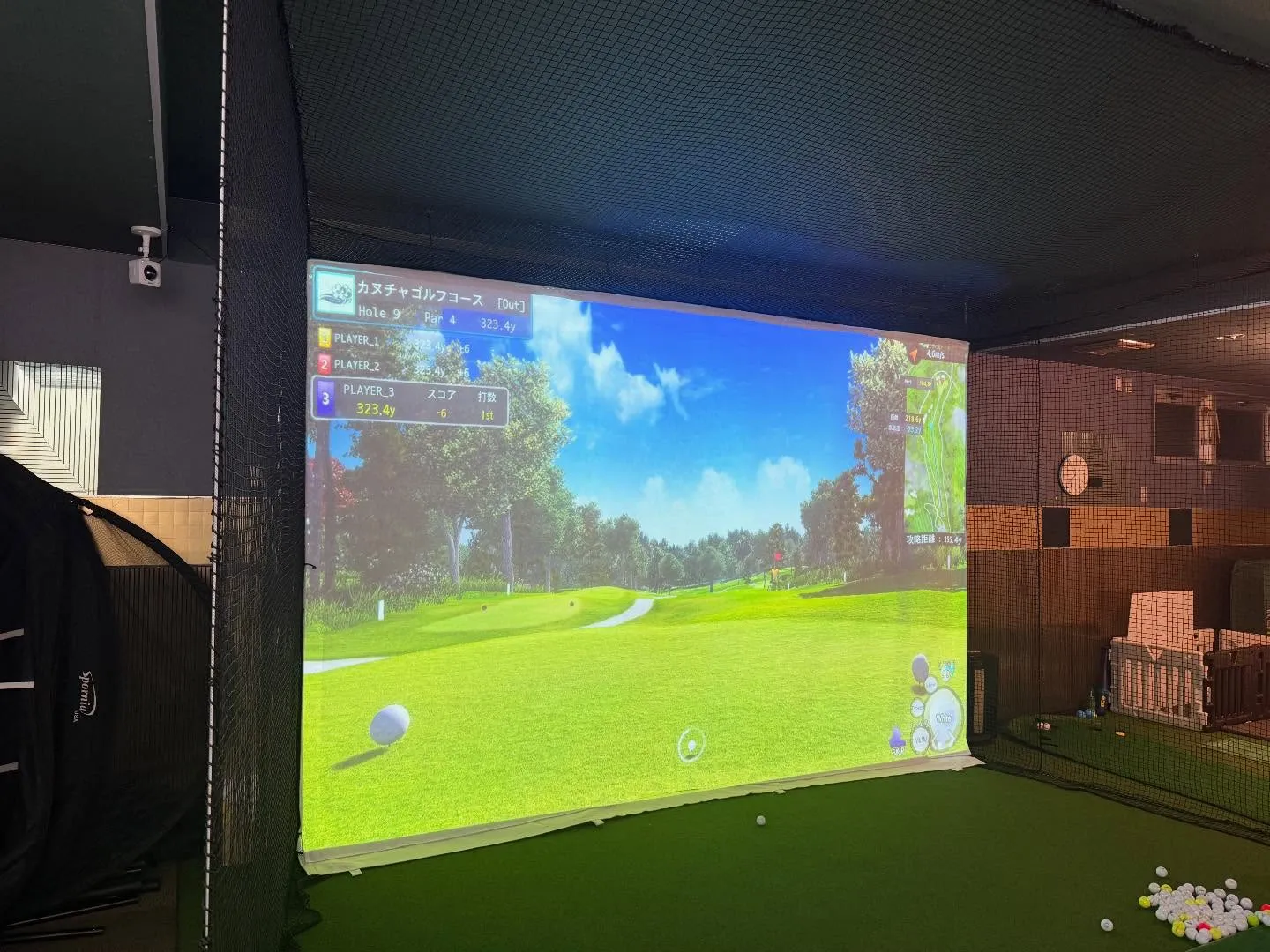 インドアゴルフ