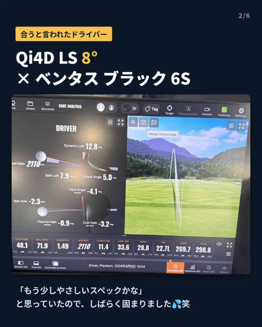【クラブフィッター始めました⛳️】